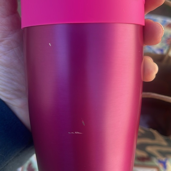 Starbucks 2022 Summer Dragonfruit Pink 12oz Thermo - Picture 3 of 6